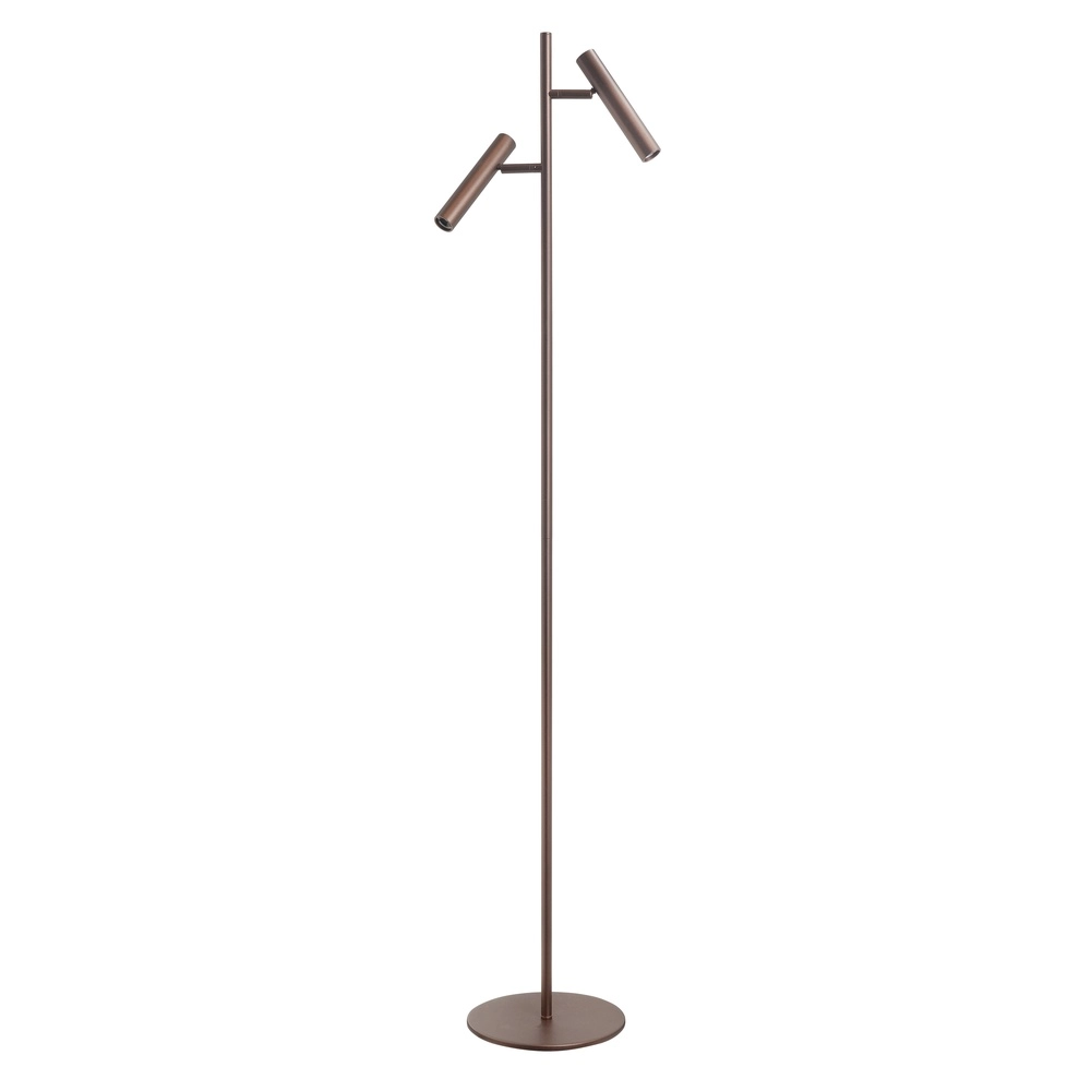 Lampadaire design Piero Choco 2 lumières Lampadaire design Piero Choco 2 lumières