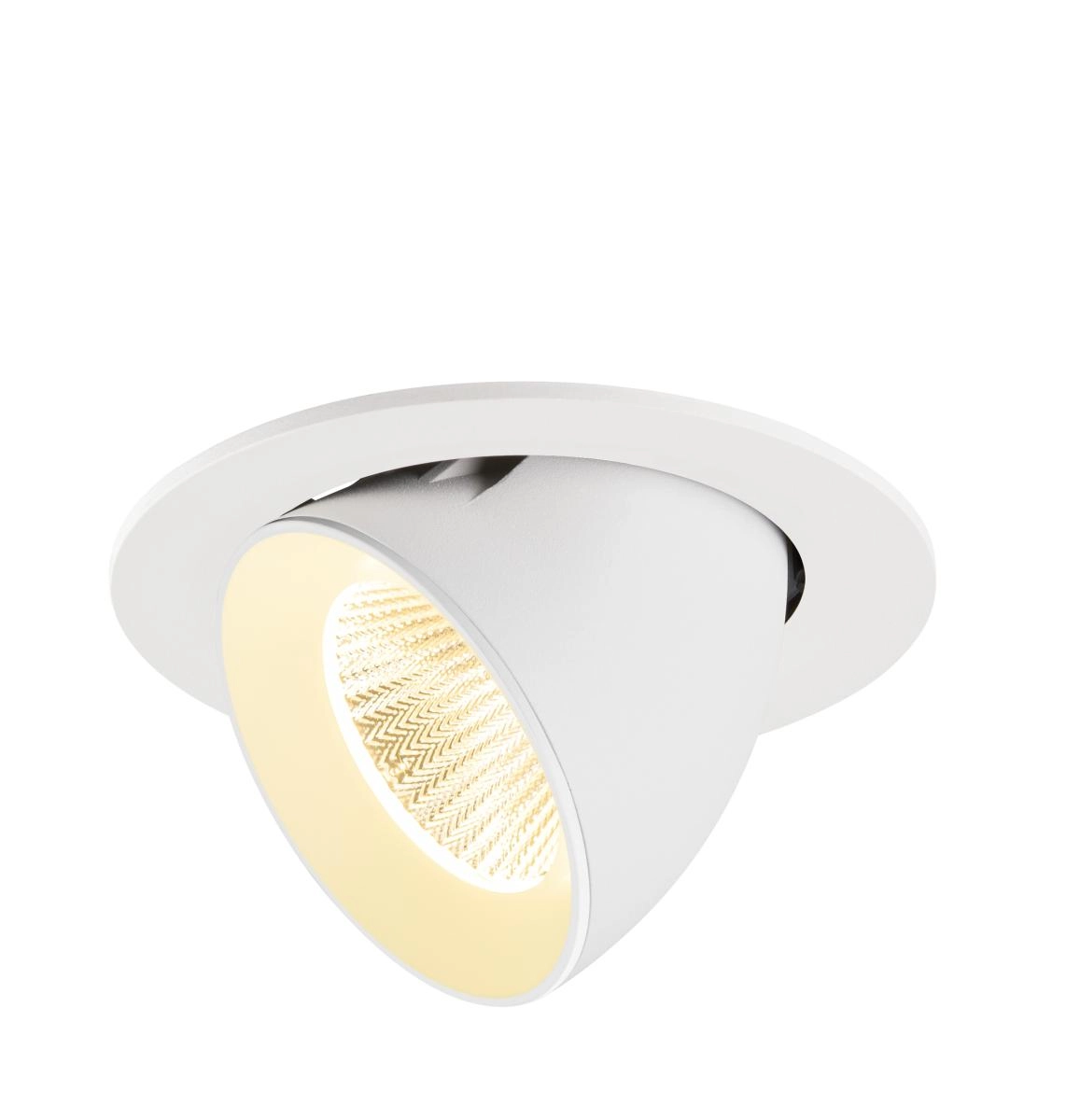 Spot encastré Numinos Gimble L blanc 3000K - 40 deg