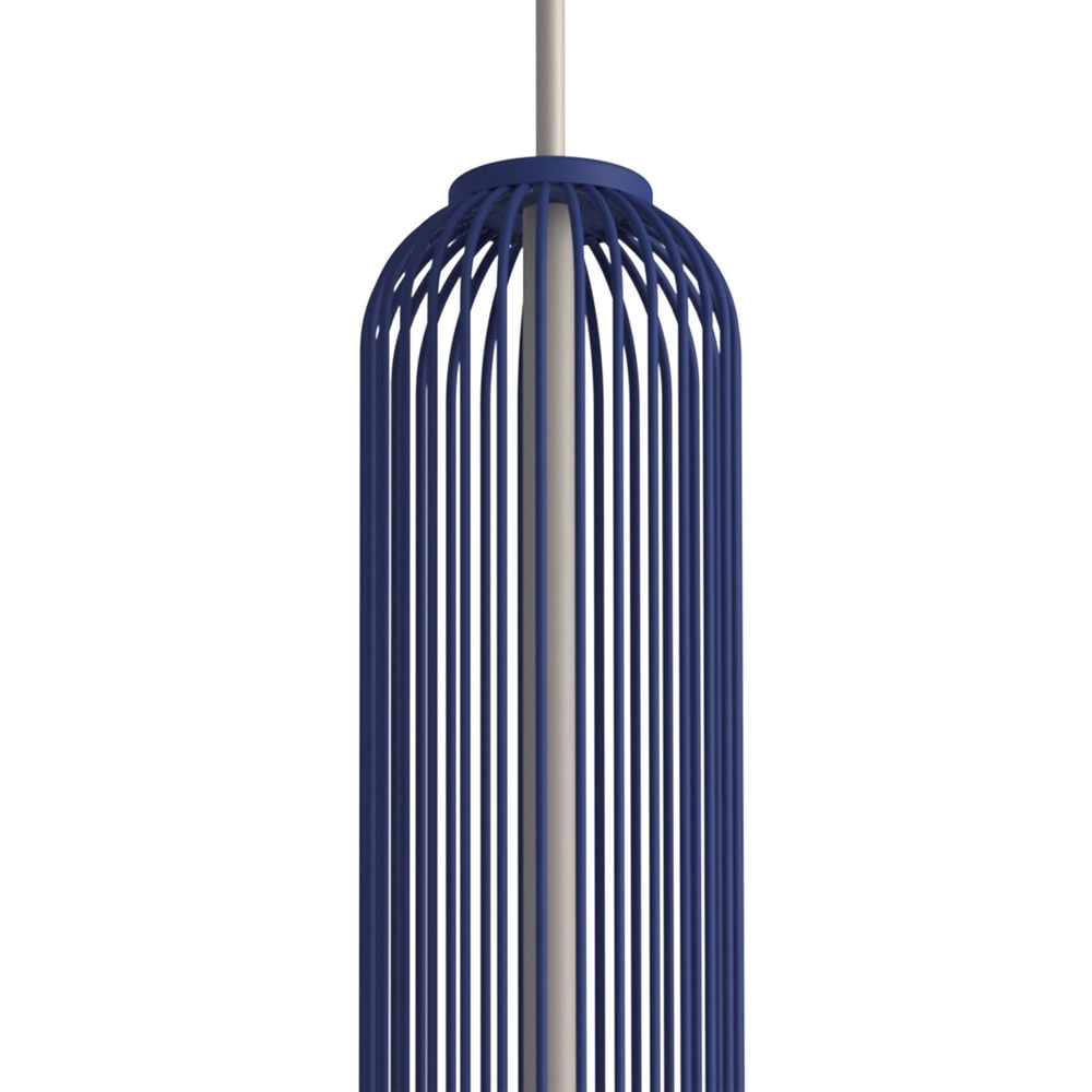 Lampe suspendue Singles 40,5 cm bleu marine Lyora 5903139122023