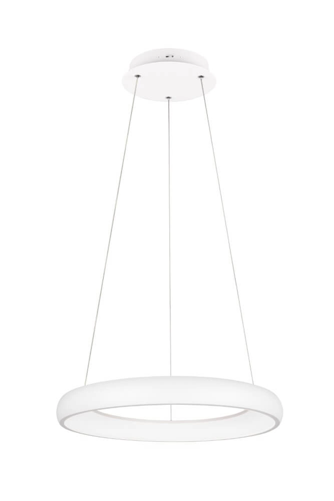 Lampe suspendue LED Cardona blanc - Ø 60cm Trio 4017807613858