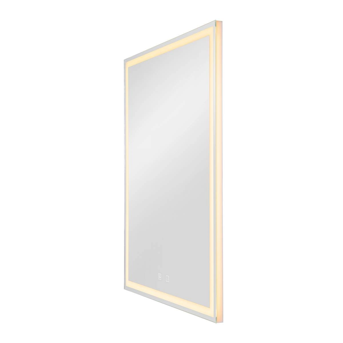 Lampe miroir LED Trukko Square 60x80cm chromé Lampe miroir LED Trukko Square 60x80cm chromé