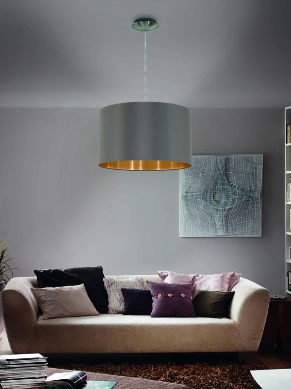 Lampe à suspension Maserlo Cappuccino avec de l'or Eglo 9002759316037