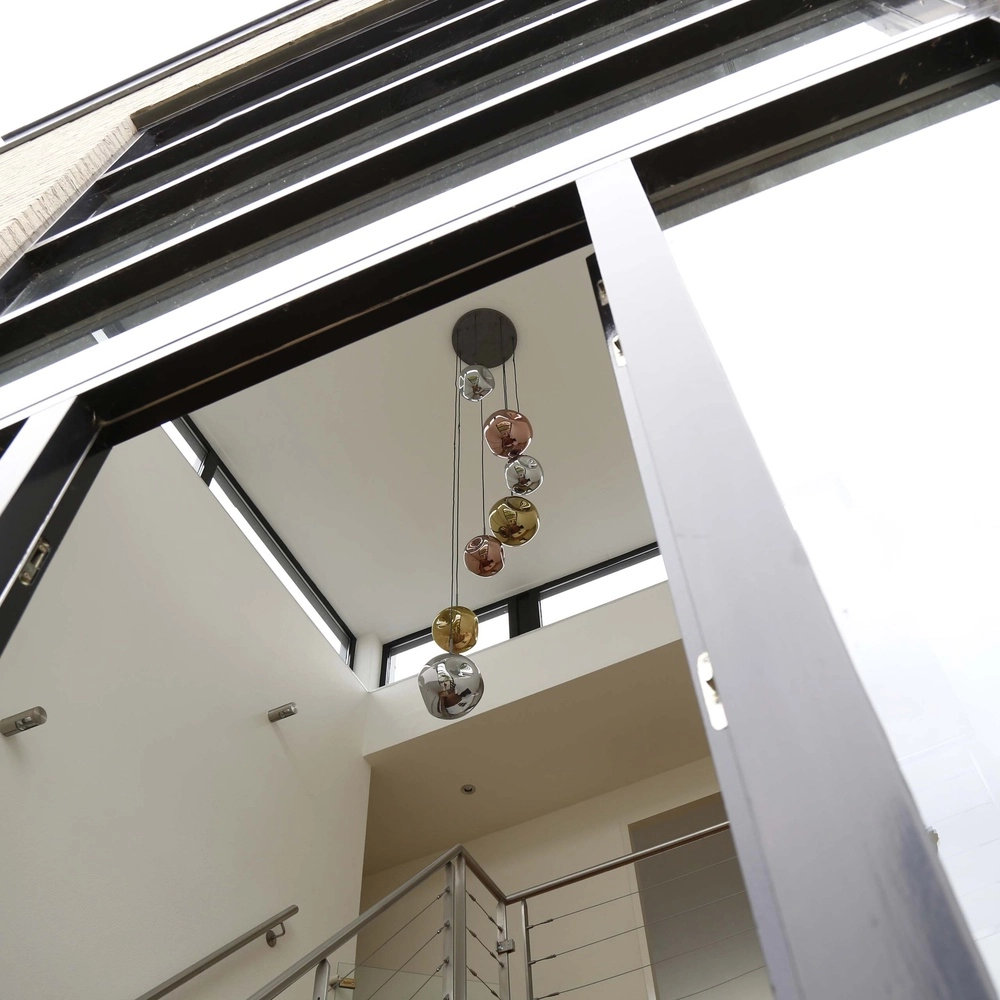 Lampe pendante Vide Stellar 7 boules de verre Lyora 8716803511699