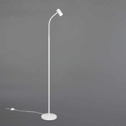 Lampadaire de conception Taryn Blanc