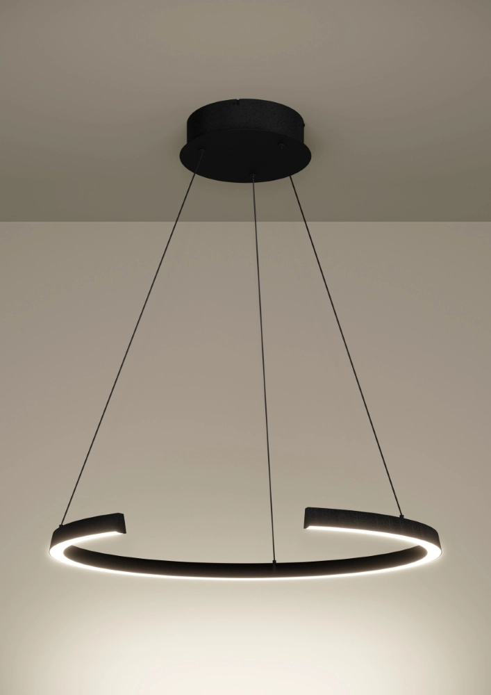 Pendant lamp Labonete Black height adjustable Stars of Light 9008606359561