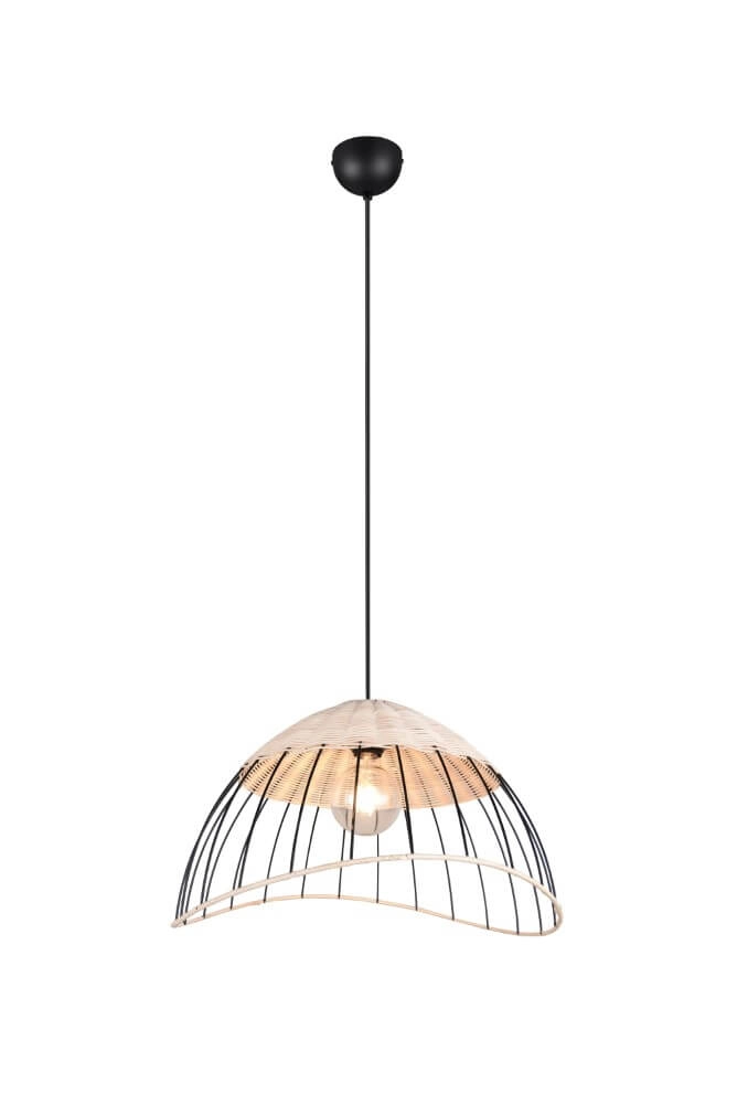 Suspension en rotin Sandrine Ø 48cm Suspension en rotin Sandrine Ø 48cm