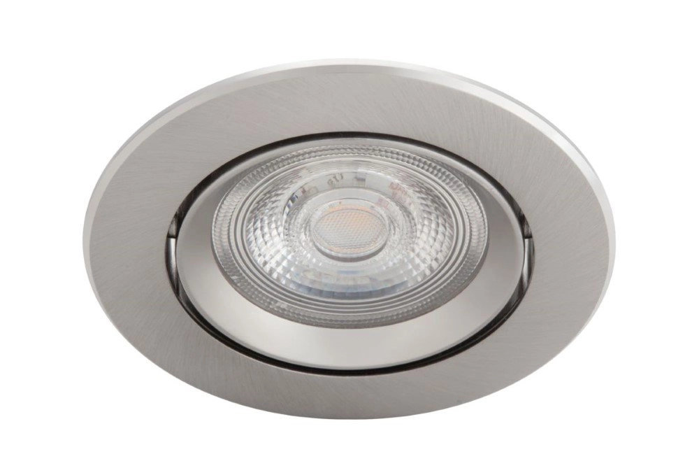 Spot LED Sparkle 5w - 2700K - 8,5cm gris métal
