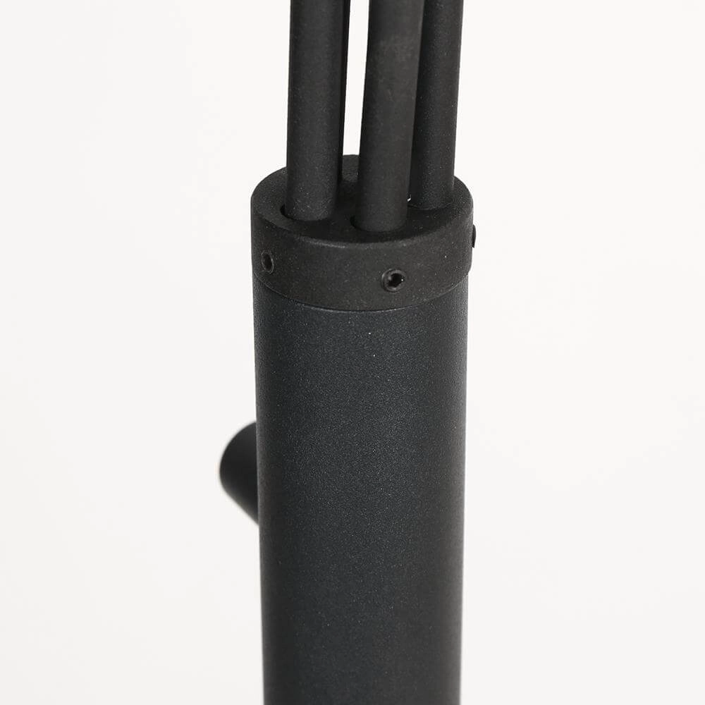 Lampadaire Bambus Noir avec bambou 5 lumières Steinhauer 8712746171464