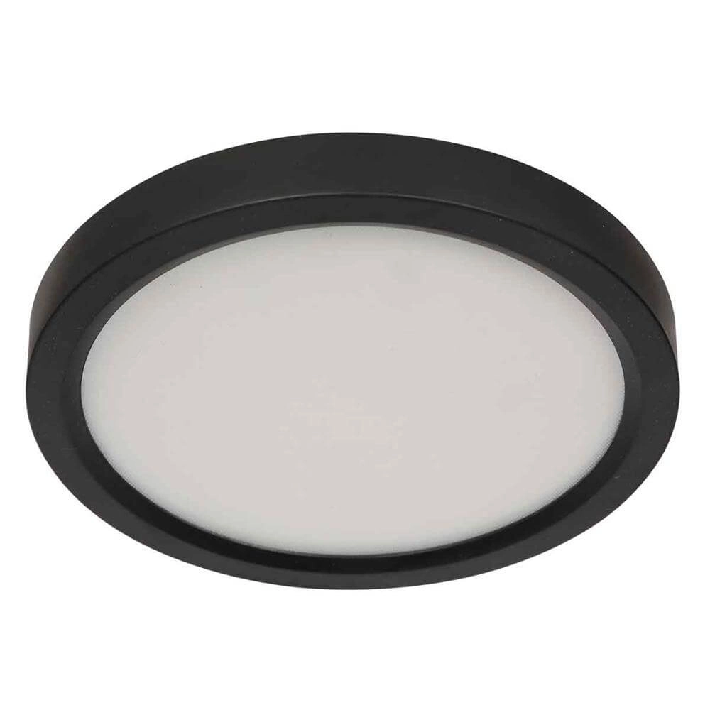 Plafonnier noir Walcie Ø 30cm Steinhauer 8712746176599