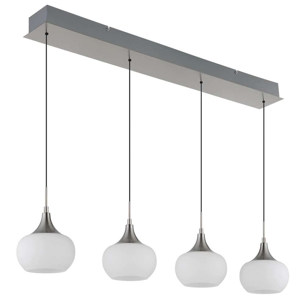Lampe pendante de conception Lui Nickel 4-léger Globo 9007371592593