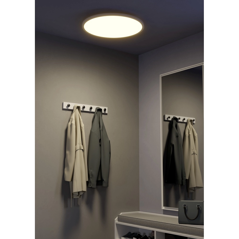 Lumière de plafond intelligente et fine Sarsina-Z Ø 60cm - blanc Eglo 9008606264056