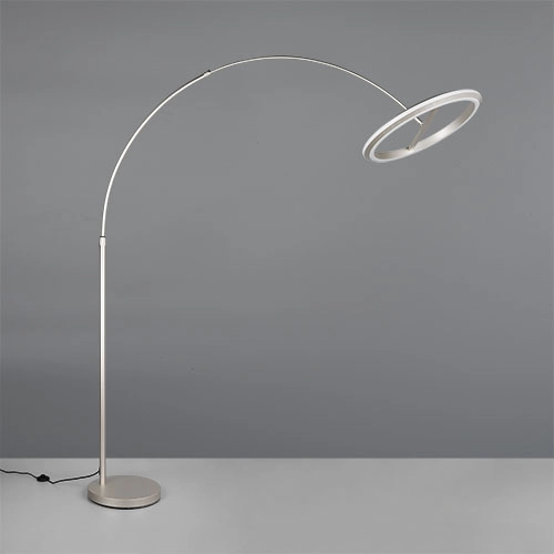 Lampe de pied Amador nickel Trio 4017807688184