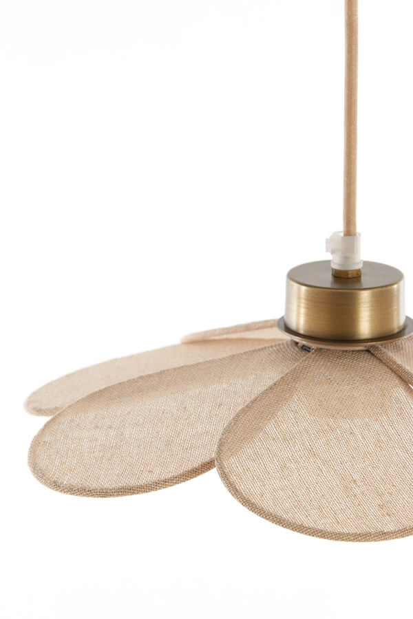 Suspension Fyano crème fleur Ø 30.5cm Light & Living 8717807706678