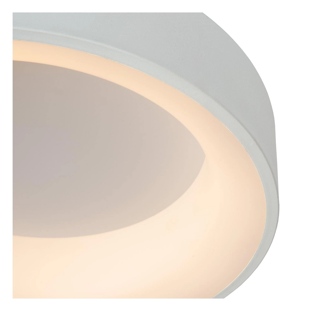 Lampe de plafond Mirage Ø 38 cm de blanc Lucide 5411212361219