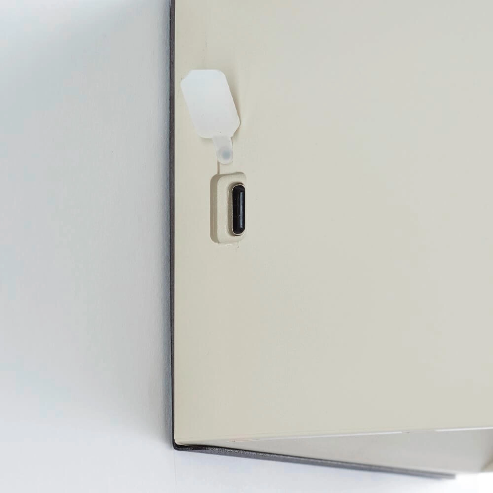 Spot en saillie crème Iseo rechargeable Brilliant 4004353435584