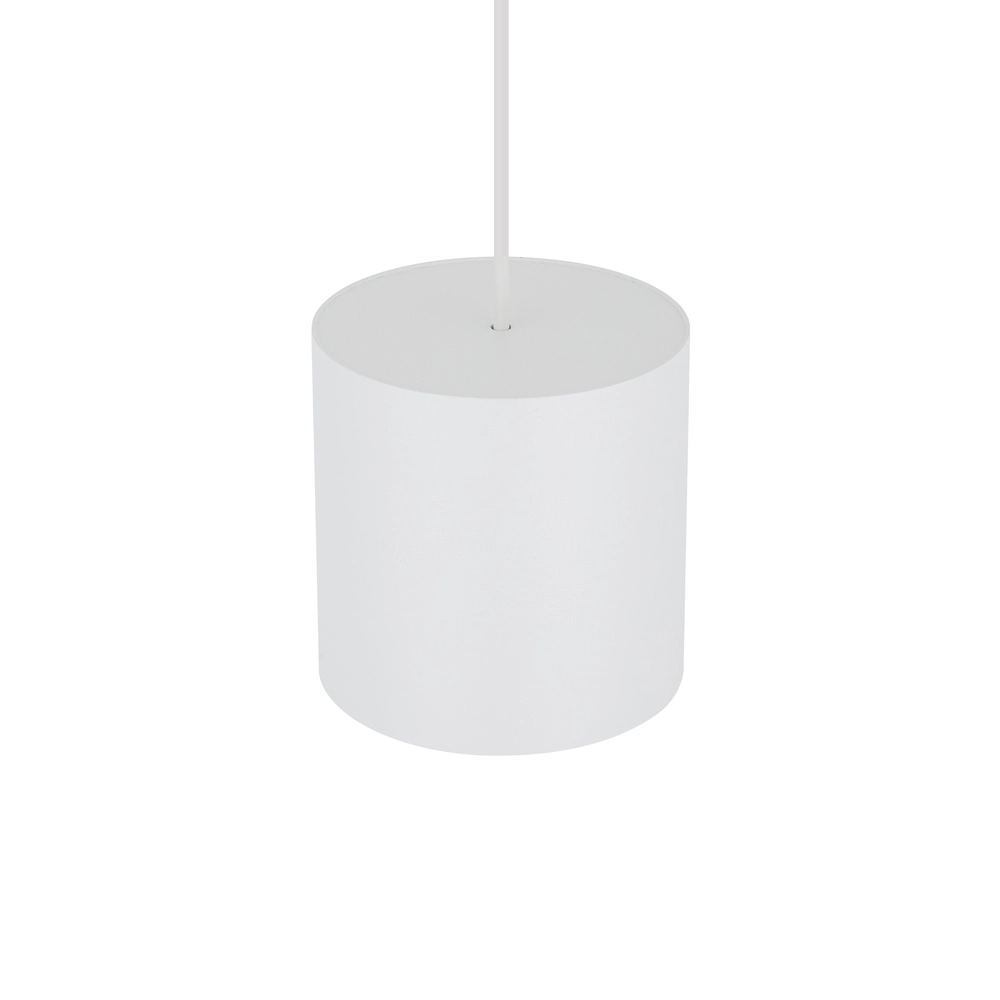 Lampe pendante moderne Point Duo blanc Ø 13cm Lyora 5903139115100