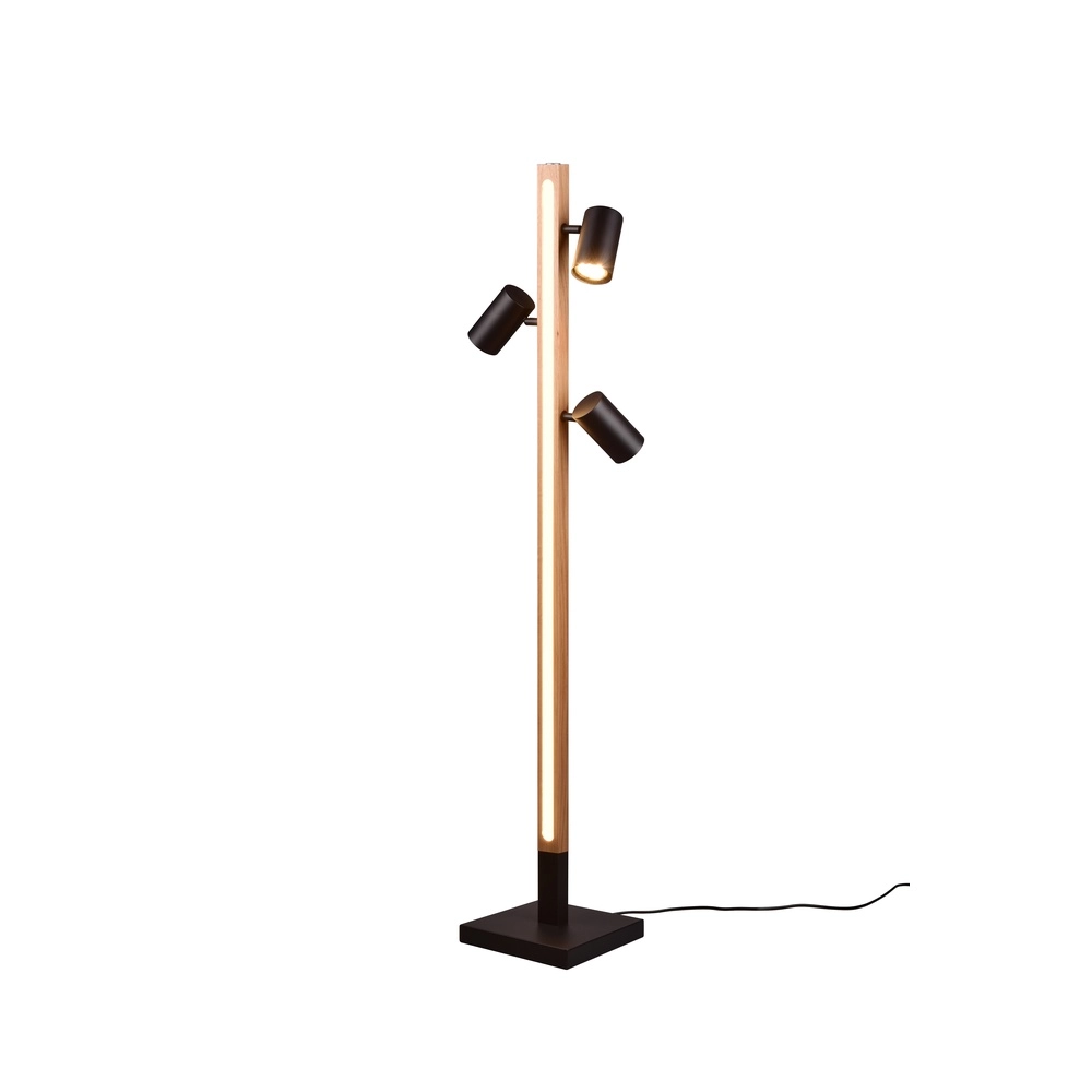 Lampadaire design Marley noir Lampadaire design Marley noir