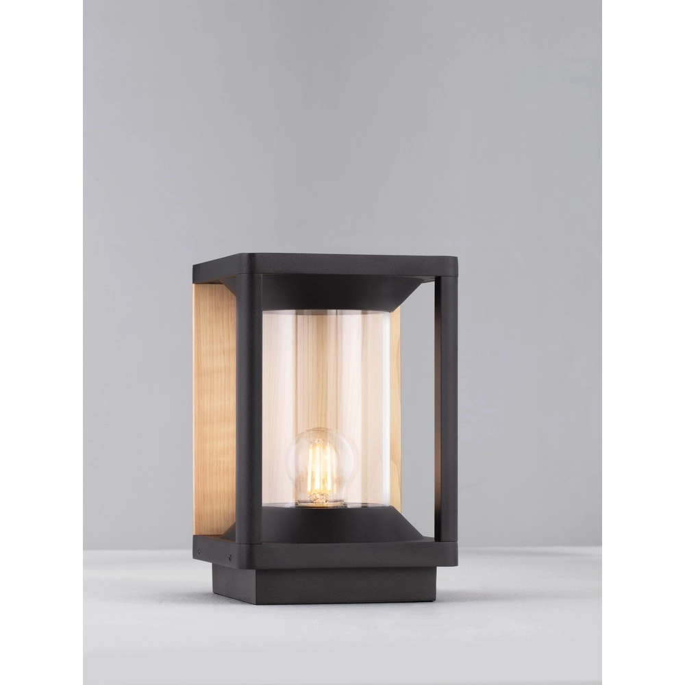 Lampe de jardin Pacific Fond bois 22cm