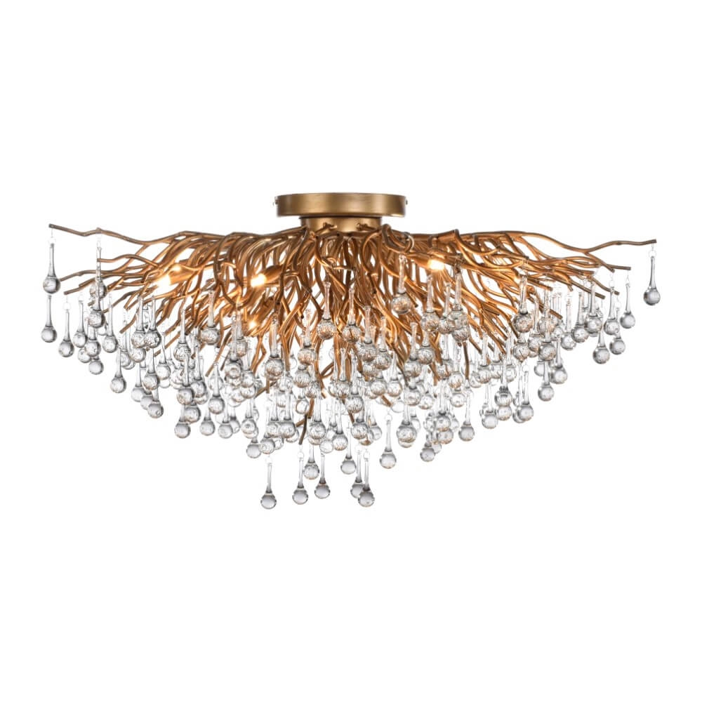 Lustre Icicle laiton 100cm Paul Neuhaus 4012248352106