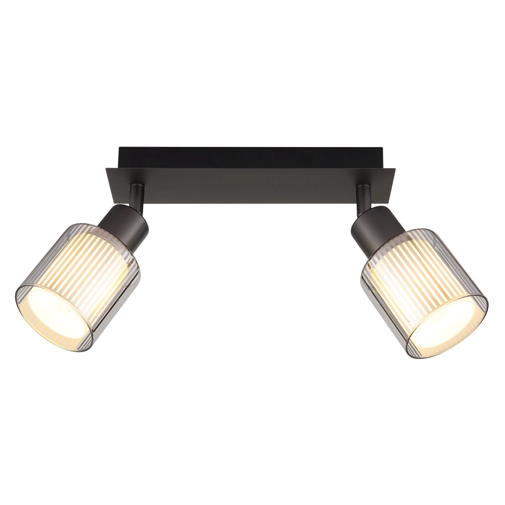 Lampe de plafond à design Villegas Deux pistolets légers en métal Globo 9007371572946