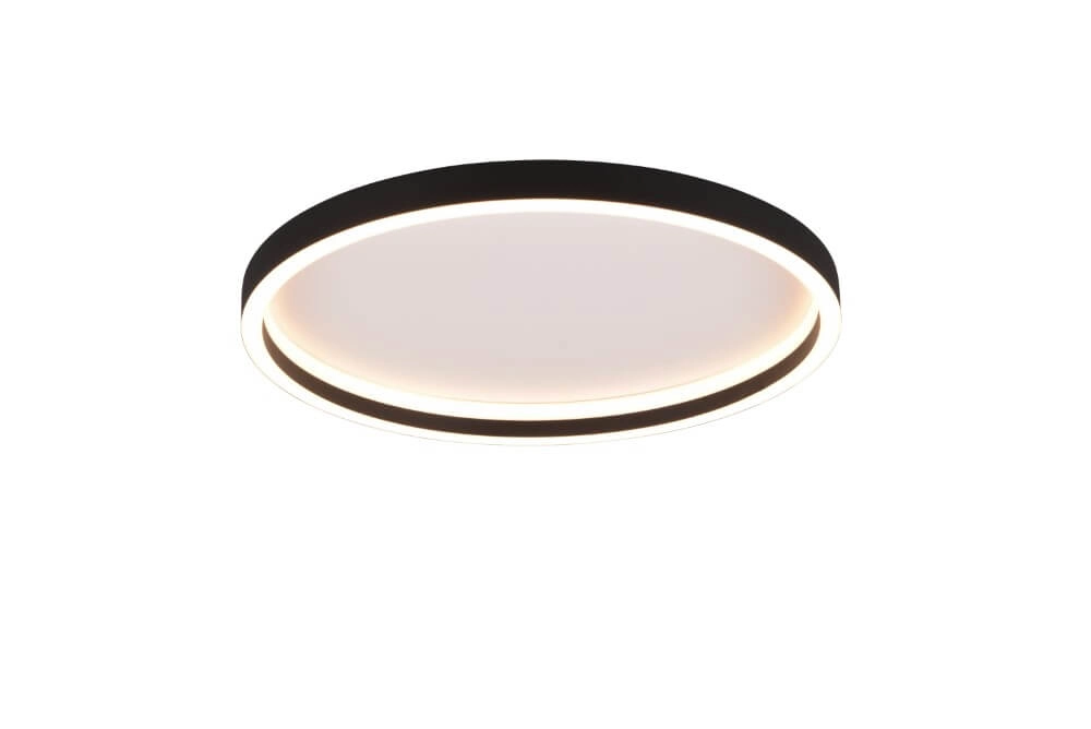 Plafonnier rond Rotonda noir Trio 4017807577600