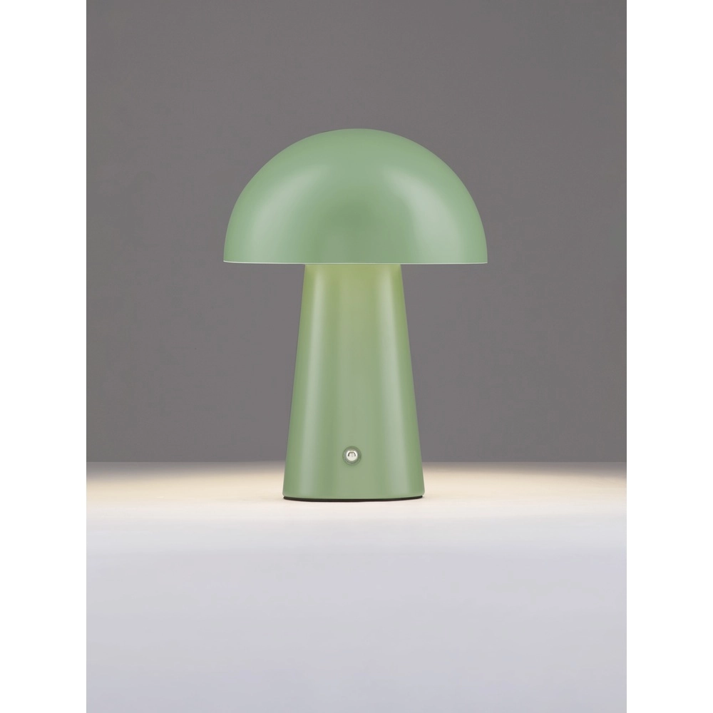Lampe de table rechargeable Ande vert Lampe de table rechargeable Ande vert