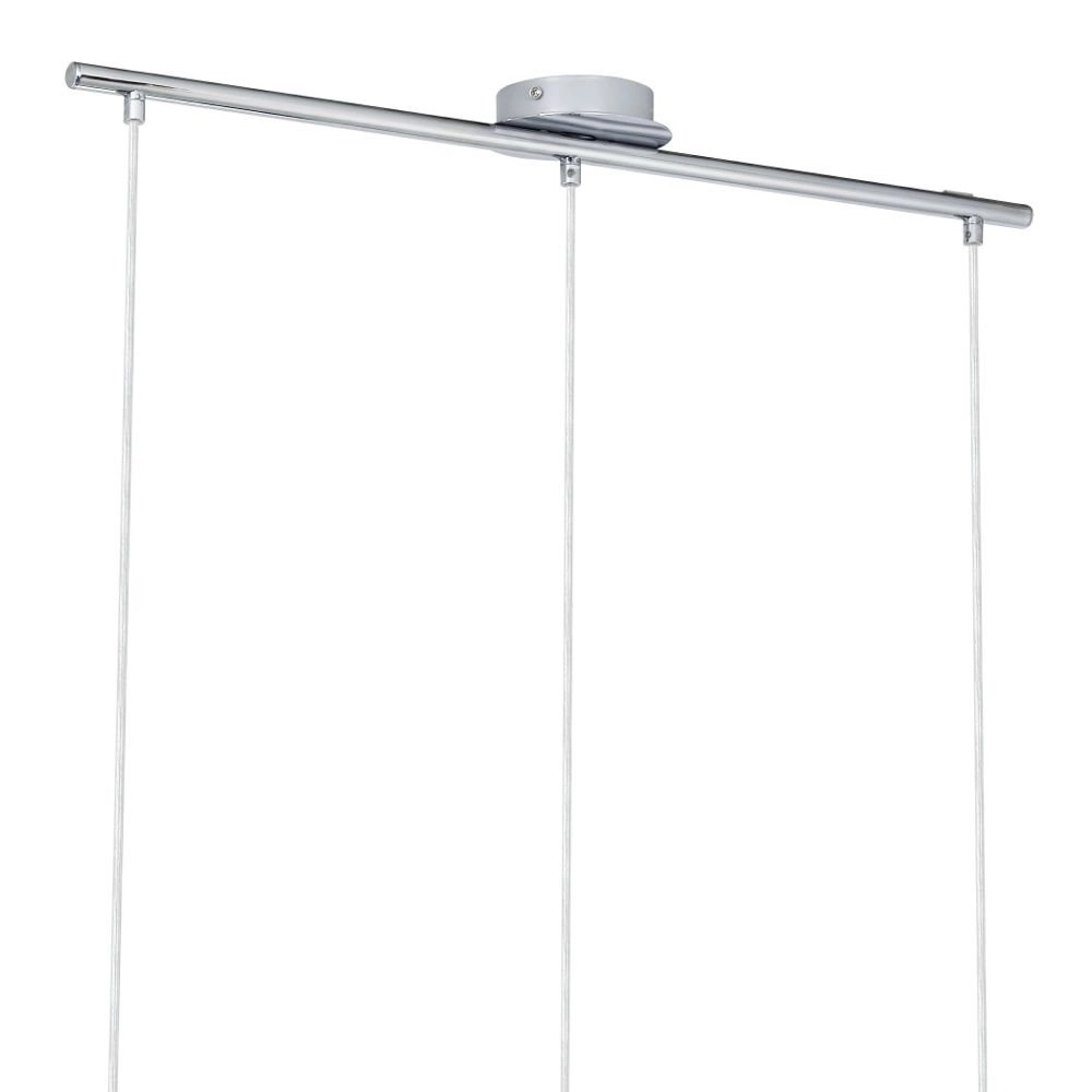 Lampe à suspension Pinto 3 lumières nickel mat Eglo 9002759898335