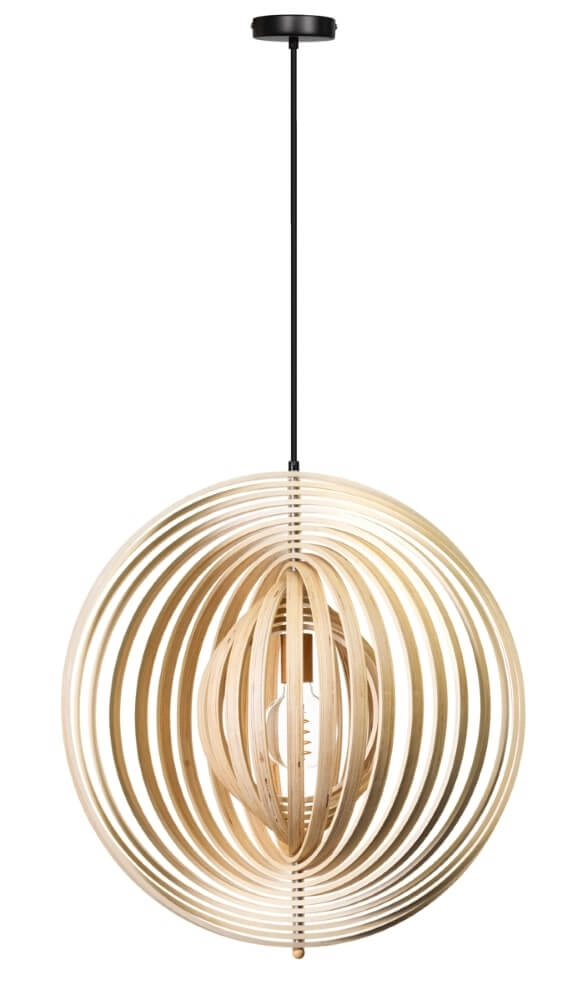 Lampe suspendue en bois Woody Ø 59 cm ETH 8720195305330