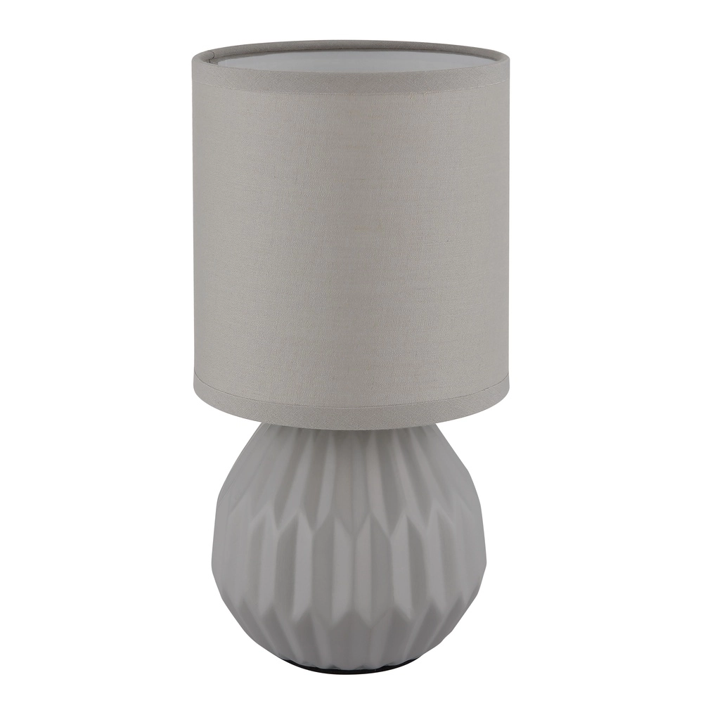 Lampe de table de conception Sylas gris Globo 9007371478507