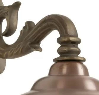 Applique en bronze Chateau avec abat-jour en cuivre KS 8714732134309
