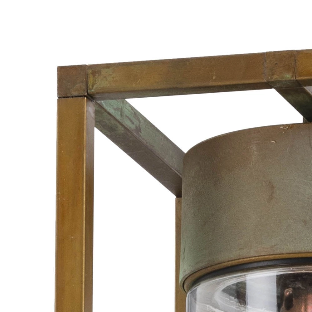 Lampe suspendue en laiton Maritiem 15cm bronze marron Franssen 8021035013195