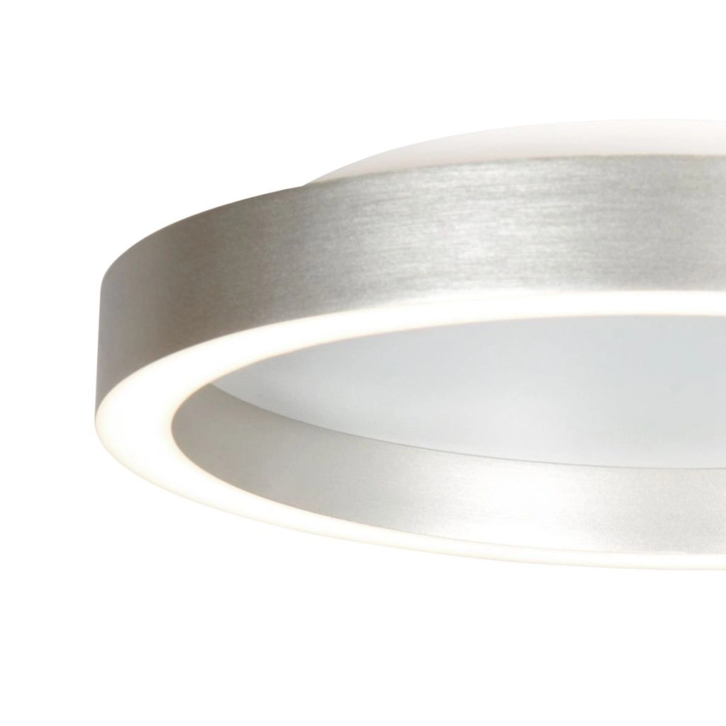 Lampe de plafond à design Ringlux Métal brossé Ø 30cm Steinhauer 8712746180916