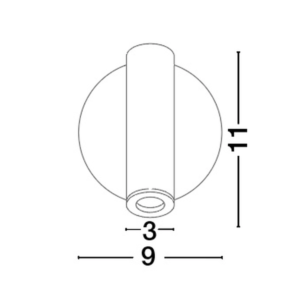 Spot mural Laredo noir Lyora 5212017428691