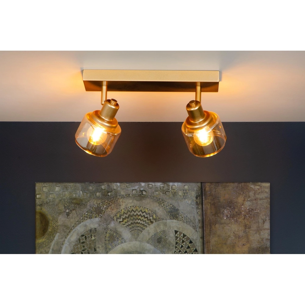 Lampe de plafond Bjorn Or 2-léger Lucide 5411212771223