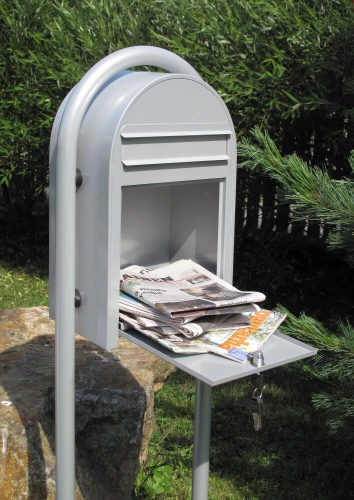 Boites aux lettres Classic 9006 Argent nordique Bobi 6417237001429