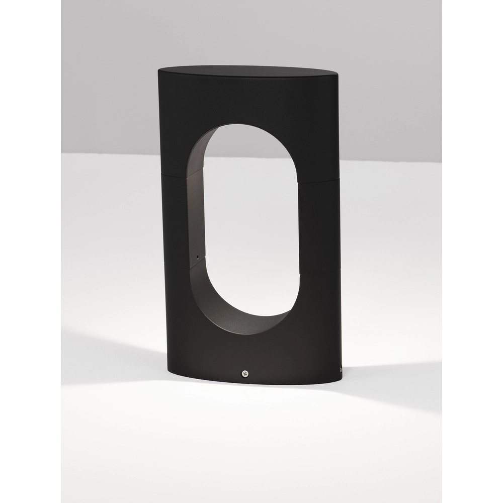 Lampe de jardin design Portal anthracite 30cm Lyora 5212017434678