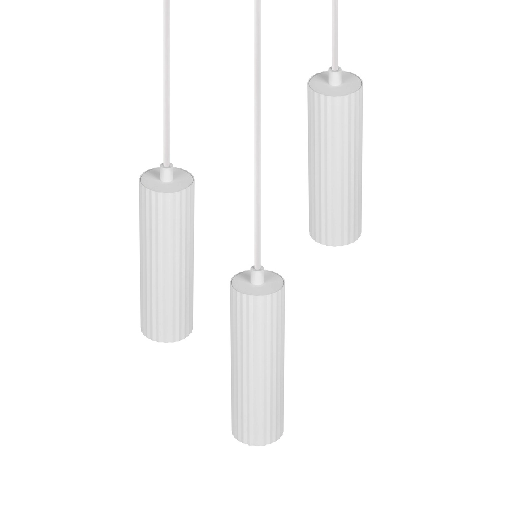 Suspension 3 lumières Soka blanc Trio 4017807658576
