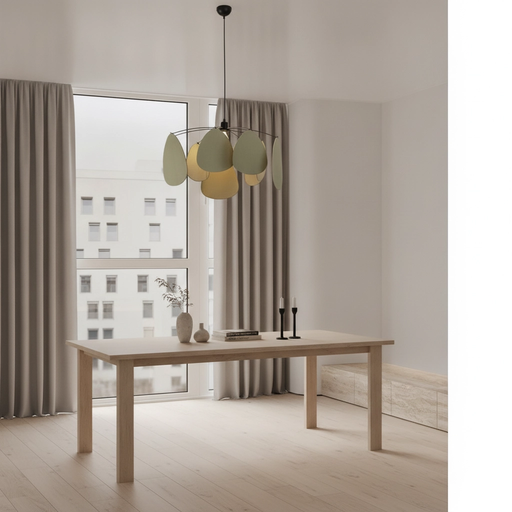Lampe suspendue Olina Vert