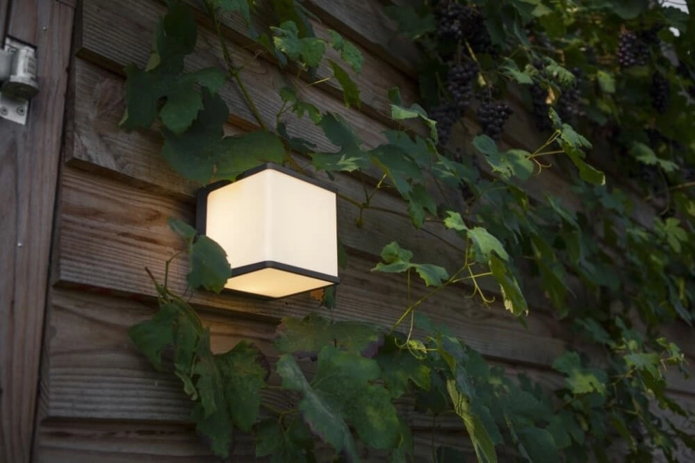 Applique carrée Doblo anthracite Lutec 6939412012490