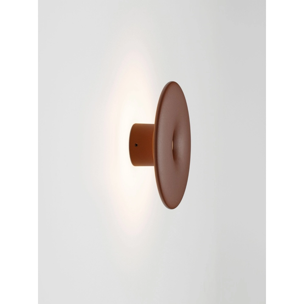 Lampe murale unique Splash brun rouille rond Lyora 5212017497208
