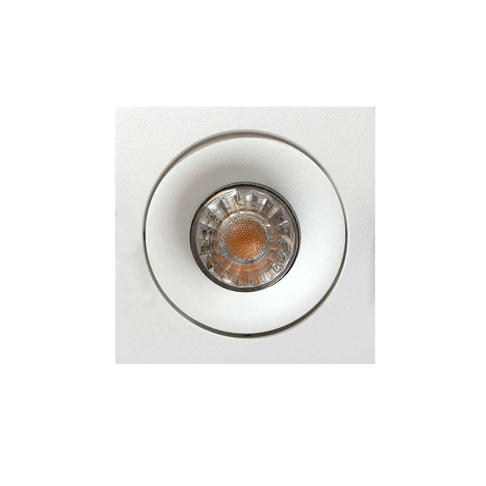 Spot encastrable GU10 Downel blanc