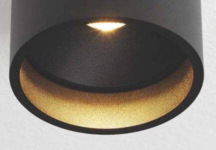 Spot LED en saillie Orleans noir Artdelight 8719831731961