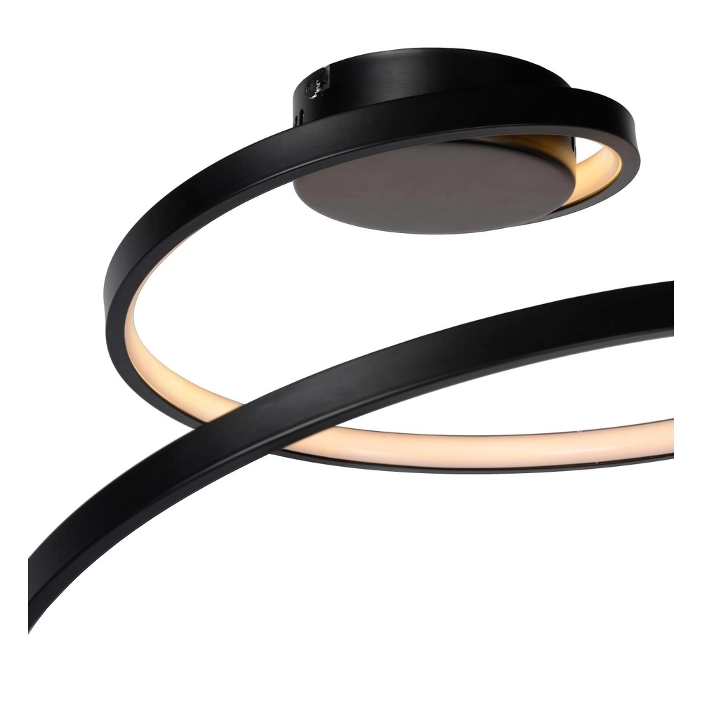 Lampe de plafond moderne Maxence Noir Lucide 5411212460745