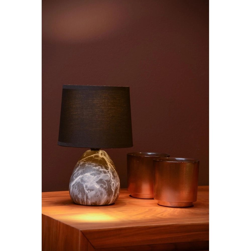 Lampe de table Marmo Noir Lucide 5411212470225