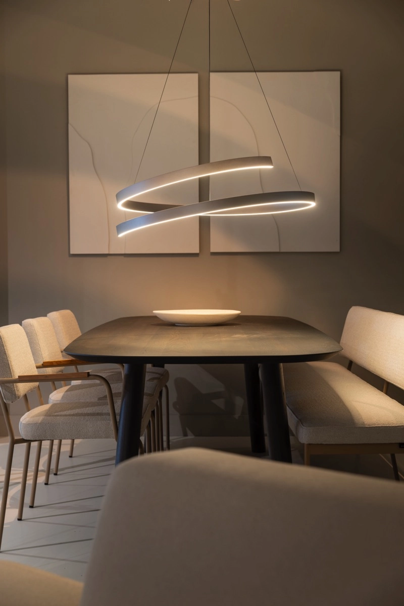 Suspension LED Remona Ø 60 cm - champagne ETH 8720195311461