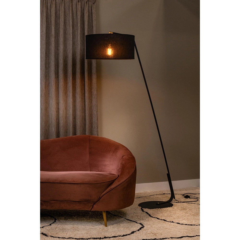 Lampe de pied Kelso Noir Lucide 5411212441966