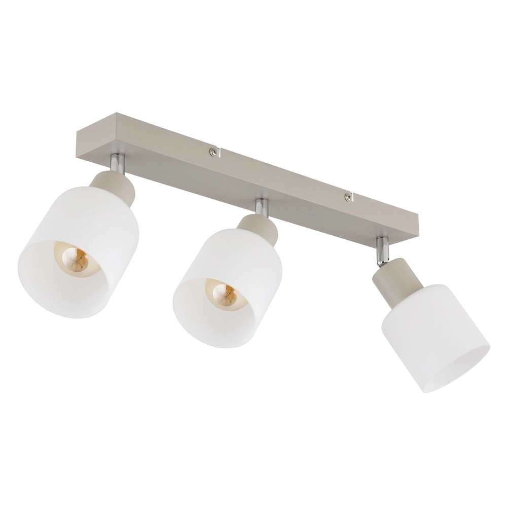 Spot de plafond 3 lumières Trent brun sable Globo 9007371578962