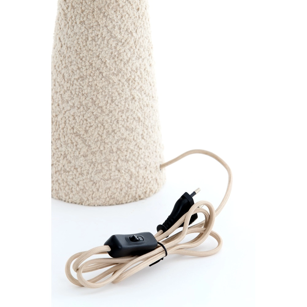 Lampe de table boucle Micky 58 cm - sable Light & Living 8717807761127