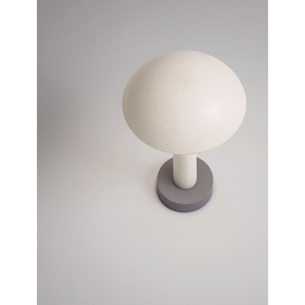 Lampe de jardin ronde Tura blanc 35cm Lyora 5212017471536
