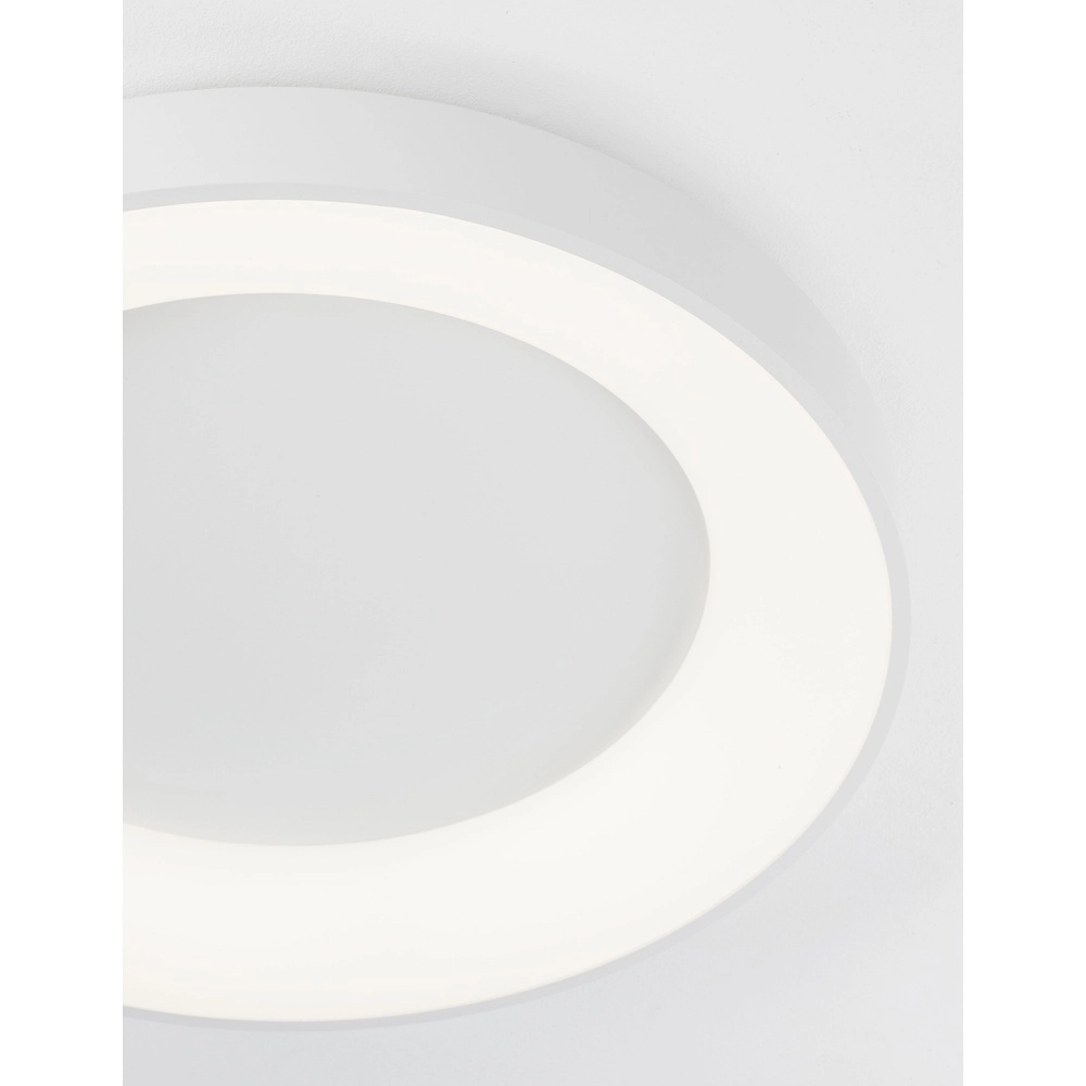 Plafonnier Rando Thin blanc Ø 60cm Lyora 5212017420091